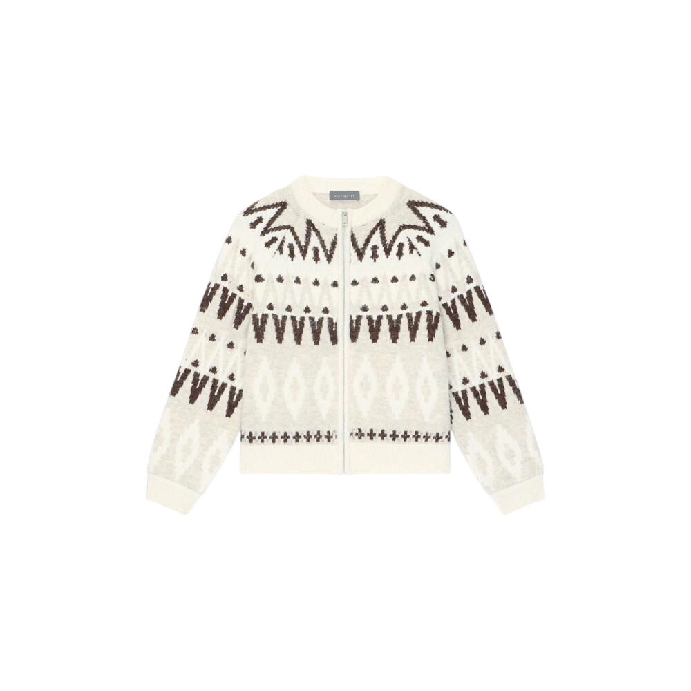 Mint Velvet Fair Isle Knit Cardigan